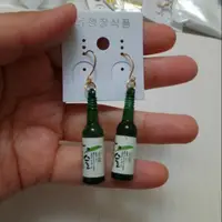 在飛比找蝦皮購物優惠-流行耳環  酒瓶造型