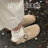 在飛比找蝦皮購物優惠-BIRKENSTOCK Boston 勃肯鞋 牛皮 木屑軟底