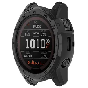 【半包保護殼】適用 Garmin Tactix 7 AMOLED Edition 鎧甲錶殼 防摔 邊框 軟殼