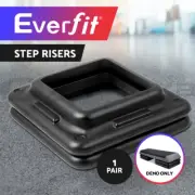 Everfit 2x Aerobic Step Risers Exercise Stepper Fitness Gym Workout Bench