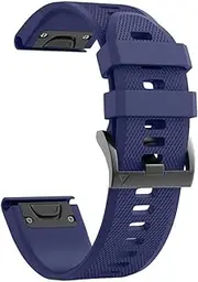 [BKUANE] 26 22mm Wristband Replacement For Garmin Fenix 6X 6 Pro 5 5X Plus 3 3HR Smartwatch Silicone Band Fenix 7X 7 Quick Release Straps