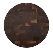 J. k. Adams 16 Round Walnut End Grain Board