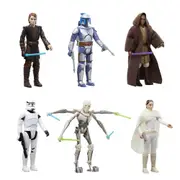 Star Wars - Attack of the Clones & Revenge of the Sith - Retro Collection Figure 6-Pack