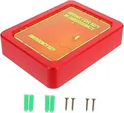 ETHZZLE 1 Set Door and Window Emergency Key Box Key Cabinet Wall Mount Visible Fire Safety Cabinet Fire Extinguisher in Cabinet Wall Mount Cabinet Lockbox for Keys Key Cabinets Key Storage