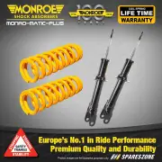 Front Raised Monroe Shock Absorbers King Springs for Ford Falcon BF 05-10