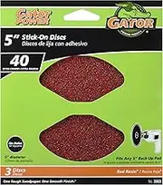 ALI INDUSTRIES 3003 40 25CT Grit Sanding Disc, 5-Inch, 3-Pack