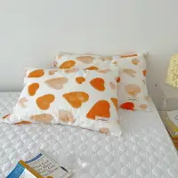 在飛比找樂天市場購物網優惠-可愛兒童100%全棉枕套枕頭套一對裝夏季純棉單個單人罩夏天枕