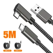 USB A to USB C Cable Fast Charging Data Transfer VR Link Cord Type C Universal