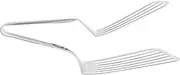 Cabilock Stainless Steel Multi Function BBQ Tongs Heat Resistant Food Clamps Fish Spatula for Grilling Non Stick Safe Kitchen Turner Dishwasher Safe Spatula Tongs