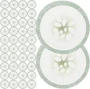 PAMINGONO 200Pcs Cucumber Print Eye Care Patches Non Woven Fabric Eye Pads for Moisture Mask Cooling Eye Masks for Home Use Travel Friendly Eye Covers for Facials