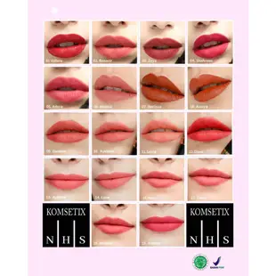 啞光唇膏 NHS LIP CREAM NHS LIP CREAM NHS LIP MATTE NHS Komsetix