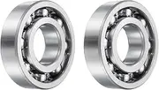 uxcell 2pcs 6307 Deep Groove Ball Bearing, 35 x 80 x 21mm C3 Open Type Chrome Steel Bearings ABEC3(P6)