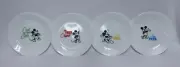 Corelle Disney Mickey Mouse 8.5" Salad Lunch Plates Set of 4 New