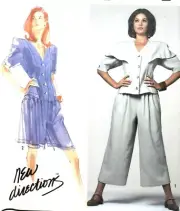 Simplicity Sewing Pattern 7156 Pants-Suit Womens Size 12-18