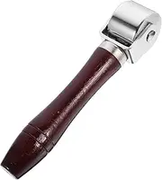 Iron Construction Leather Piping Tool Seam Roller for Wallpaper Carpet in Leather Craft