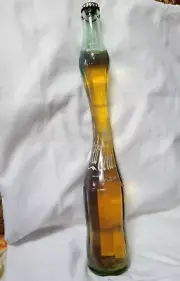 Vtg Coca Cola Stretched Enlongated bottle Detail pic