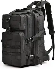 Military Tactical Backpack Assault Pack, 3 Day Assault Pack Army Molle Bug-Out Bag for Hunting Travel Hiking Camping, 35L