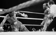 Matthew Saad Muhammad V Dwight Muhammad Qawi Old Boxing Photo