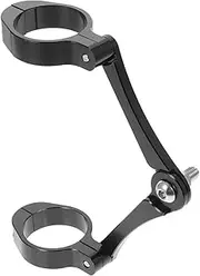 LALADEFIEE Motorcycle Headlight Mount Bracket Durable Fog Light Rack Easy to Install Headlight Clamp for Enhanced Stability and Modern Appearance Fits Motorbikes Design