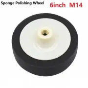 High Density Sponge Foam Buffing Wheel for Car Hub Polishing 150mm Diameter