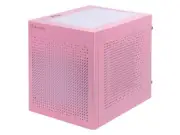 SilverStone Technology SUGO 16 Pink Mini-ITX Small Form Factor case with All Met