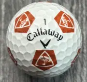 Callaway Chrome Soft Truvis Top Golf Burnt Orange New Golf Ball (1)