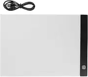 A5 LED Light Box 5D Art Painting Light Pad Diamond Art Accessories A5 Light Board Ultra-Thin Portable Box 3 Level Brightness for Artists Drawing Sketching Animation and 5D DIY Diamond Painting