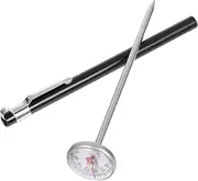 SOLUSTRE Digital Kitchen Thermometer Probe Accurate Temperature Sensor for Cooking Milk Water and Oil Stainless Steel Design for Fast Readings for Food Preparation
