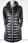 $220 Michael Kors Packable Quilted Hooded Down Jacket Puffer Coat S Shiny Black