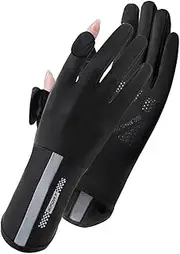 [HinyBoeh] UV-Protection Sunblock-Gloves for Women-Driving-Gloves,Summer Full-Finger-Cycling-Gloves for Womens