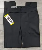 HILARY RADLEY Pants Adult Small Black Office Pleated Lines Womens