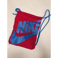 在飛比找蝦皮購物優惠-<二手> NIKE 束口袋 後背包 籃球包 鞋袋（紅藍配色）