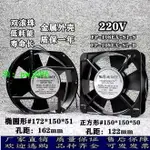 FP-108EX-S1-S/B 17251 220V/380V 38W機柜散熱風扇15050