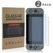 2pcs Nintendo Switch Premium Screen Protector Tempered Glass High Quality Glass