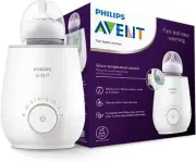 Philips Premium Bottle Warmer with Smart Temperature Control: Warms Evenly, No