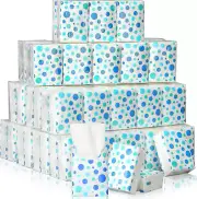100Pc Pocket Tissues Travel Packs - 1000 Sheet 3 Ply Mini - Polka Dot
