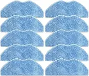 Cleaning Mop Pads Replacement Strong Water Absorption Quick-Drying Cloth Cleaning Floor Tool,Compatible for Tefal/X-Plorer, Serie 75 S+(10PCS)