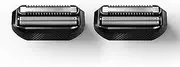 Newbulu Razor Blade, 2 Pack, Compatible with MANSCAPED The Handyman, Black, Men's Replacement Blade