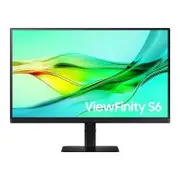 Samsung 27" ViewFinity S60UD QHD USB-C Height Adjustable Business Monitor [LS27D604UAEXXY]