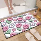 Diatom Mud Bathtub Mat Rectangle Non-slip Water Absorbent Kitchen Bathroom Rug