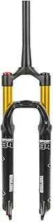 Air Fork 26 27.5 29 Inch Bicycle Suspension Fork Travel 100mm Damping Adjustable Tapered Tube Front Forks QR 9mm Xc Manual Lockout