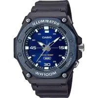 在飛比找momo購物網優惠-【CASIO 卡西歐】學生錶 運動風大三針手錶-藍(MW-6