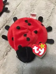 Original Collector 4040 1995 Hang 1993 Tush Lucky Ladybug Ty beanie baby Babies