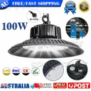 100W High Bay LED Light UFO Industrial Warehouse Factory Farm Engineering Lamp