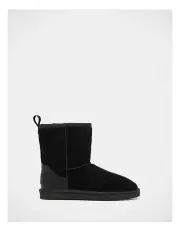 [Grosby] Angus Boot Slippers in Black