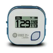 New GolfBuddy GB Voice 2S+ Talking GPS Golf Rangefinder Navigation White Blue