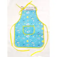 在飛比找蝦皮購物優惠-日本大創 DAISO Kids Apron 藍星星兒童防水圍