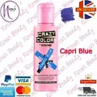 Crazy Color Semi Permanent Hair Dye Capri Blue - 100ml