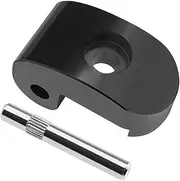 EMSea Electric Scooter Folding Buckle Holder Reinforced Lock Latch 6mm Hole Dia with Steel Pin Compatible with M365 M365 Pro Black