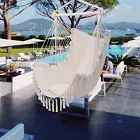 Garden Hang Chair Swinging Hammock Hanging Rope Chair Indoor Outdoor Furniture